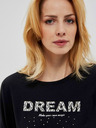 Moodo Schwarzes Damen Long Shirt Moodo
