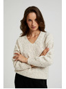 Moodo Moodo Beige Damen Pullover