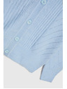 Moodo Hellblaue Damen-Strickjacke Moodo