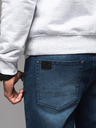Ombre Clothing Herren Jogginghose mit Cargo-Taschen mit Reißverschluss blau Ombre Clothing