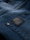 Ombre Clothing Herren Jogginghose mit Cargo-Taschen mit Reißverschluss blau Ombre Clothing