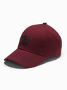 Ombre Clothing Herren-Baseballmütze mit Logo burgunderfarben Ombre Clothing