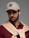 Ombre Clothing Herren-Baseballmütze mit Logo grau Ombre Clothing