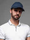 Ombre Clothing Herren-Baseballmütze mit dekorativer Stickerei dunkelblau Ombre Clothing