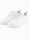 Ombre Clothing Unisex Herren Freizeitschuhe aus Öko-Nubuk weiß Ombre Clothing