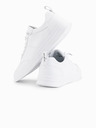 Ombre Clothing Unisex Herren Freizeitschuhe aus Öko-Nubuk weiß Ombre Clothing