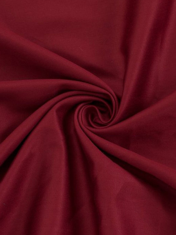 Kvalitex Satin Bed Sheet LUXURY COLLECTION 200x200cm wine