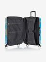 Heys Blue Patterned Travel Suitcase Heys Journey 3G L