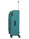 Travelite Travel Suitcase Travelite Skaii 4w L Print Petrol