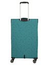 Travelite Travel Suitcase Travelite Skaii 4w L Print Petrol