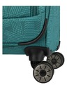 Travelite Travel Suitcase Travelite Skaii 4w L Print Petrol