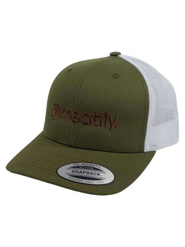 Meatfly Meatfly Baseball Cap MF Logo Trucker Buck/White | Green | Size