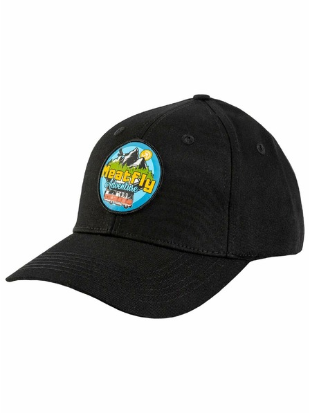 Meatfly Meatfly Baseball Cap Wayne Flexfit Adventure Black | Black | Size