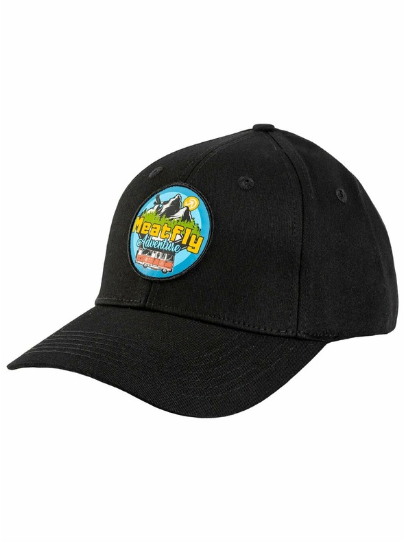Meatfly Meatfly Baseball Cap Wayne Flexfit Adventure Black | Black | Size