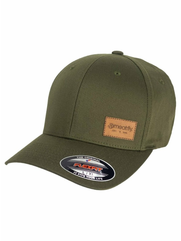 Meatfly Meatfly Baseball Cap Raptor Flexfit Olive | Green | Size