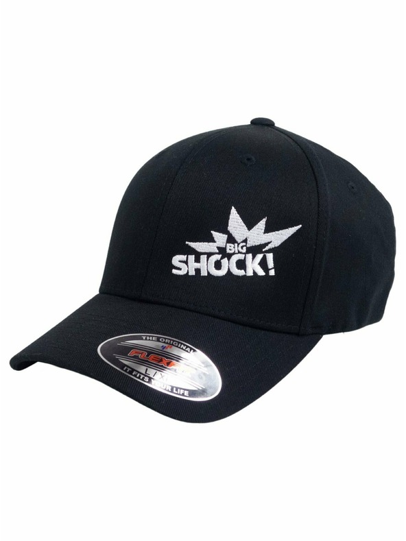 Meatfly Meatfly Flexfit-Kappe Big Shock Black | Schwarz | Größe