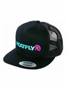 Meatfly Meatfly Trucker-Snapback-Kappe Percy Turquoise / Black | Schwarz | Größe