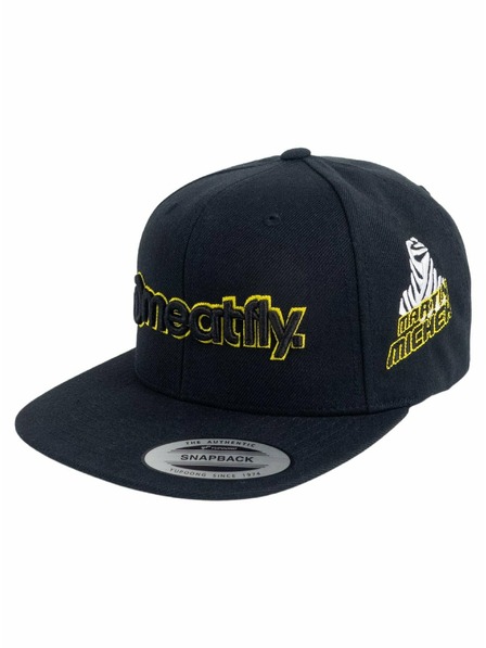 Meatfly Meatfly Snapback-Kappe Big Shock Dakar Black | Schwarz | Größe
