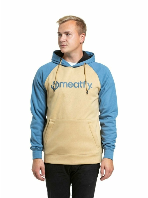 Meatfly Meatfly Herren technisches Sweatshirt Gravel Light Brown