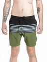 Meatfly Meatfly Herren-Badeshorts Keith Boardshorts 17" Olivgrün / Schwarz | Grün | Größe