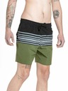 Meatfly Meatfly Herren-Badeshorts Keith Boardshorts 17" Olivgrün / Schwarz | Grün | Größe