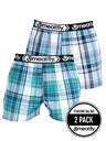 Meatfly Meatfly Herren-Boxershorts Gigi Green / Black | Grün | Größe