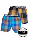 Meatfly Meatfly Herren Boxershorts Gigi Braun / Blau | Braun | Größe