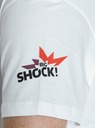 Meatfly Meatfly Herren T-Shirt Big Shock Kiss Weiß | Weiß | Größe