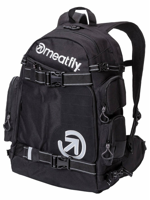 Meatfly Meatfly Rucksack Wanderer - Black | Black | Volume 28 L
