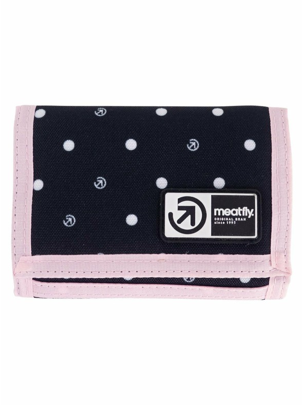 Meatfly Meatfly Wallet Dewey Dots Black | Dots | Size