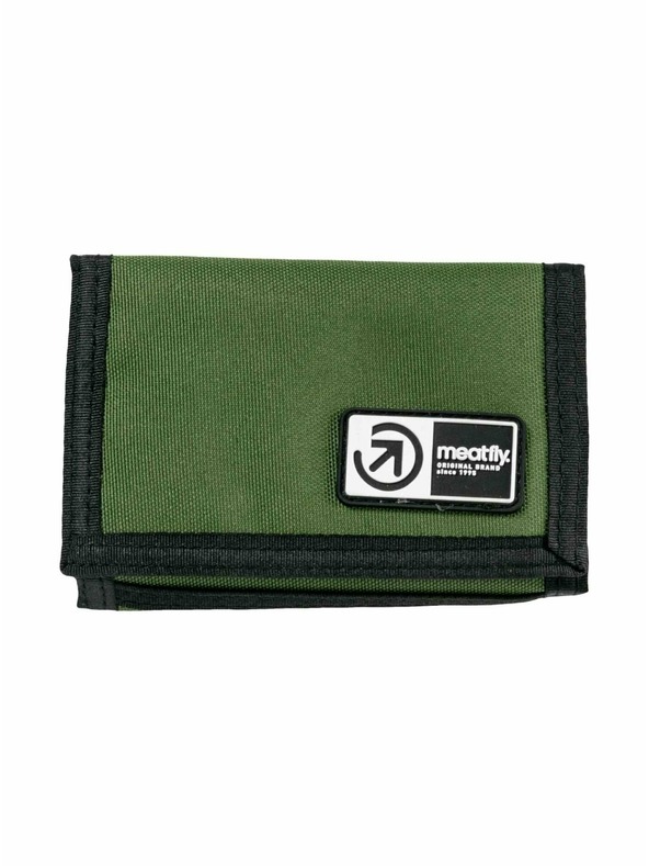 Meatfly Meatfly Wallet Dewey Dark Olive | Green | Size