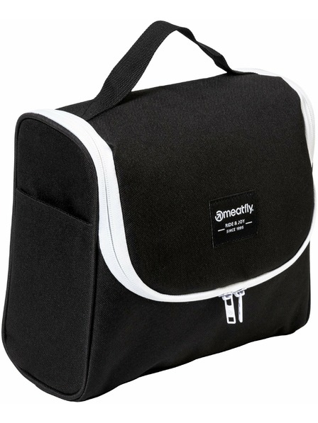Meatfly Meatfly Toiletry Bag Specter Black | Black | Volume 6 L