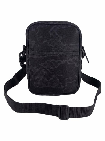 Meatfly Meatfly Herren Handtasche Hardy Morph Black | Schwarz | Volumen 1,5 L