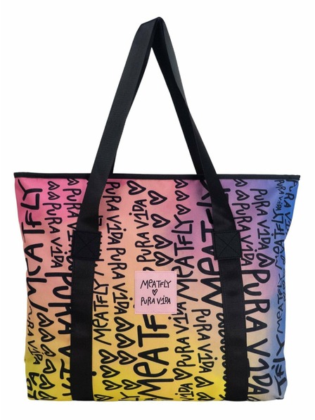 Meatfly Meatfly Beach Bag X Pura Vida Skye Peach Flowers