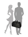 Enrico Benetti Travel Bag Enrico Benetti Northern 47248 Black