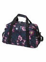 Meatfly Meatfly Travel Bag Mavis Hibiscus Black
