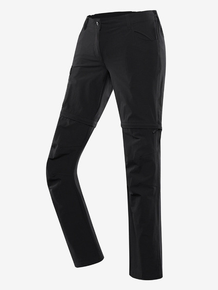 ALPINE PRO Damen Outdoor-Hose mit abnehmbaren Beinen ALPINE PRO NESCA Schwarz