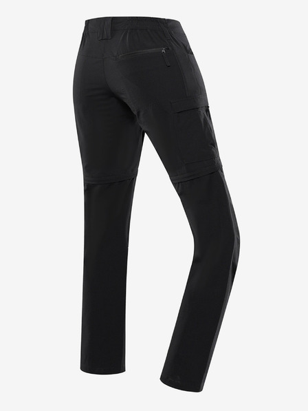 ALPINE PRO Damen Outdoor-Hose mit abnehmbaren Beinen ALPINE PRO NESCA Schwarz