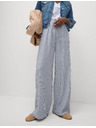 Marks & Spencer Wide-leg pants with high linen content Marks & Spencer grey
