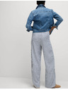Marks & Spencer Wide-leg pants with high linen content Marks & Spencer grey