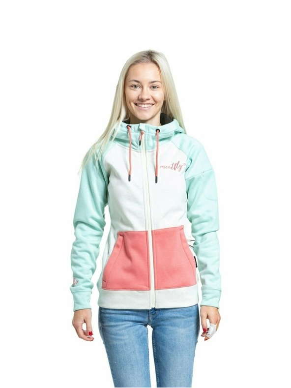 Meatfly Meatfly Damen-Funktions-Sweatjacke Alisha Sweet Mint