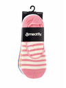 Meatfly Meatfly Low Socks - Triple Pack D/ Big Stripes | Multicolored | Size