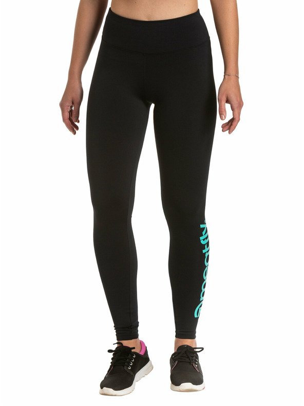 Meatfly Meatfly Damen Leggings Arabel Mint Logo | Schwarz | Größe