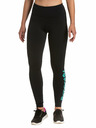 Meatfly Meatfly Damen Leggings Arabel Mint Logo | Schwarz | Größe