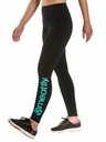 Meatfly Meatfly Damen Leggings Arabel Mint Logo | Schwarz | Größe