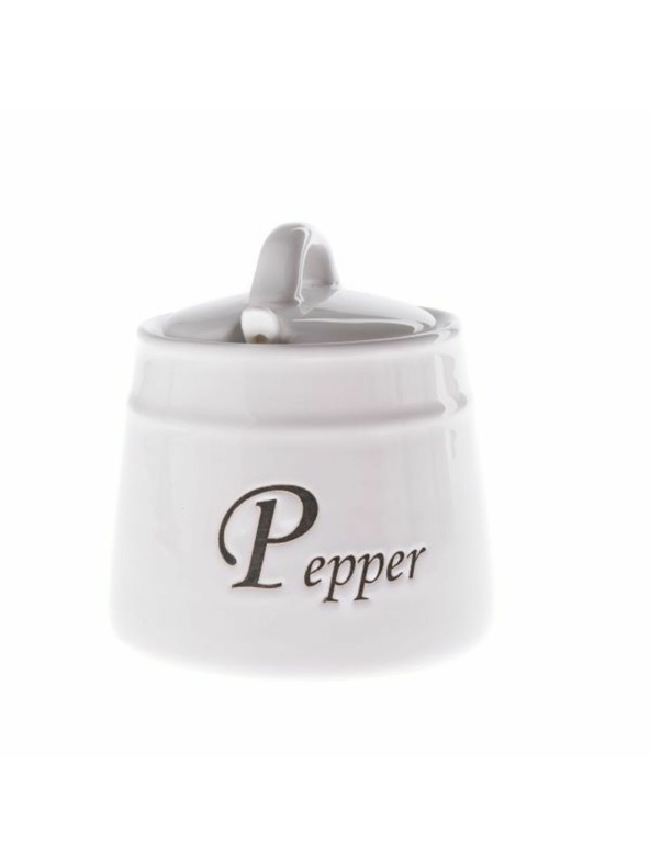 Casa de Engel Ceramic container - "PEPPER", 0/48