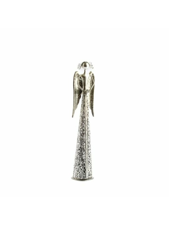 Casa de Engel Kerzenständer aus Metall - Engel mit Herz, 6/24