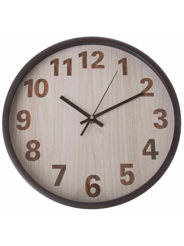Casa de Engel Plastik-Wanduhr, 1/20