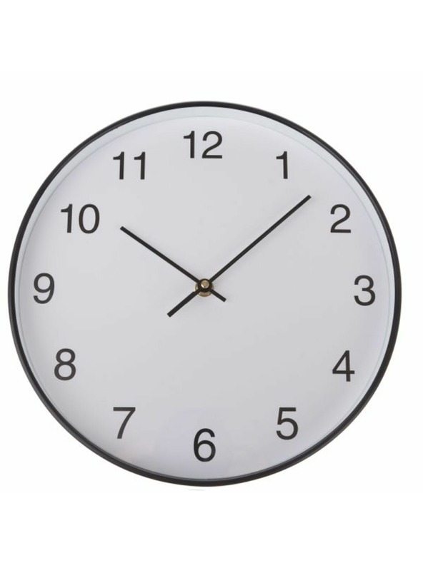 Casa de Engel Plastik-Wanduhr, 1/20