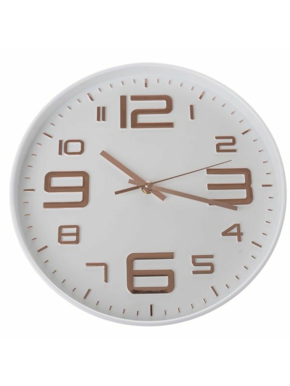 Casa de Engel Plastik-Wanduhr, 1/20